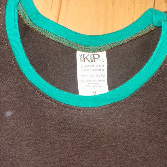 KPea Playful Graphic Dress with Black Top - Picture 3 of 5